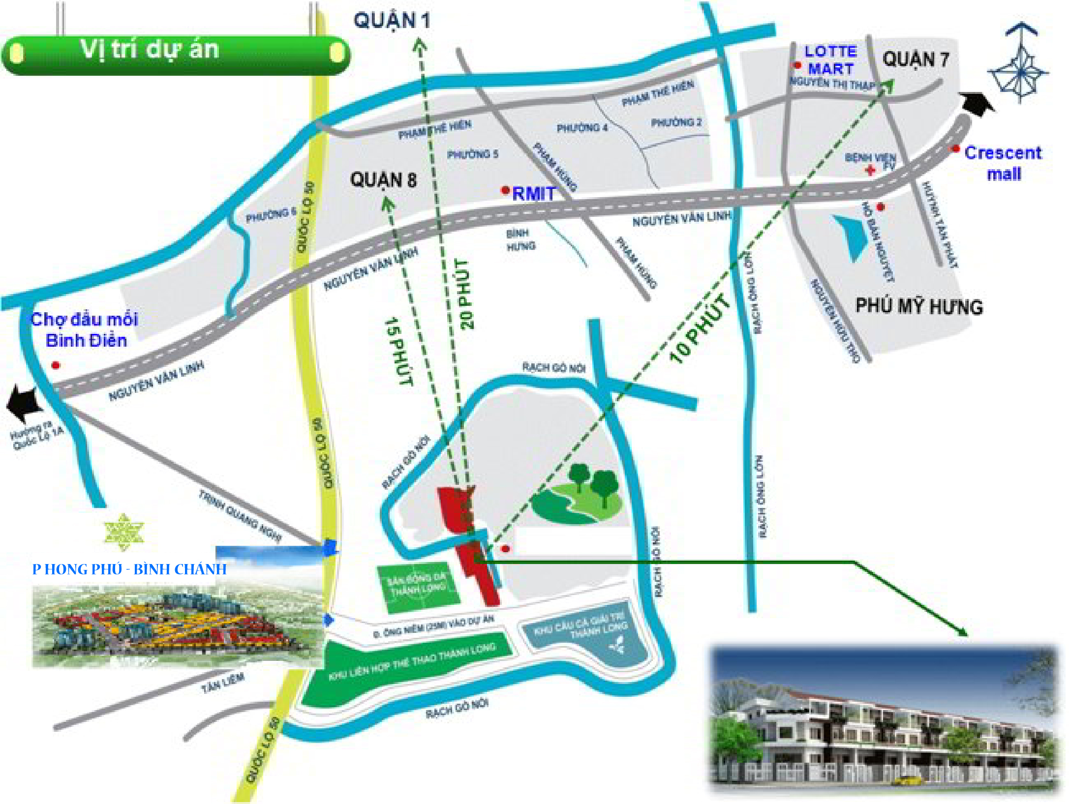 vị trí khang ddiefn bình chánh