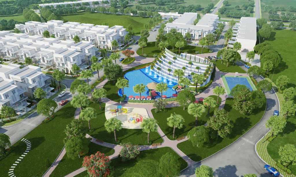 melosa garden là dự án nhà phố compound tại quận 9