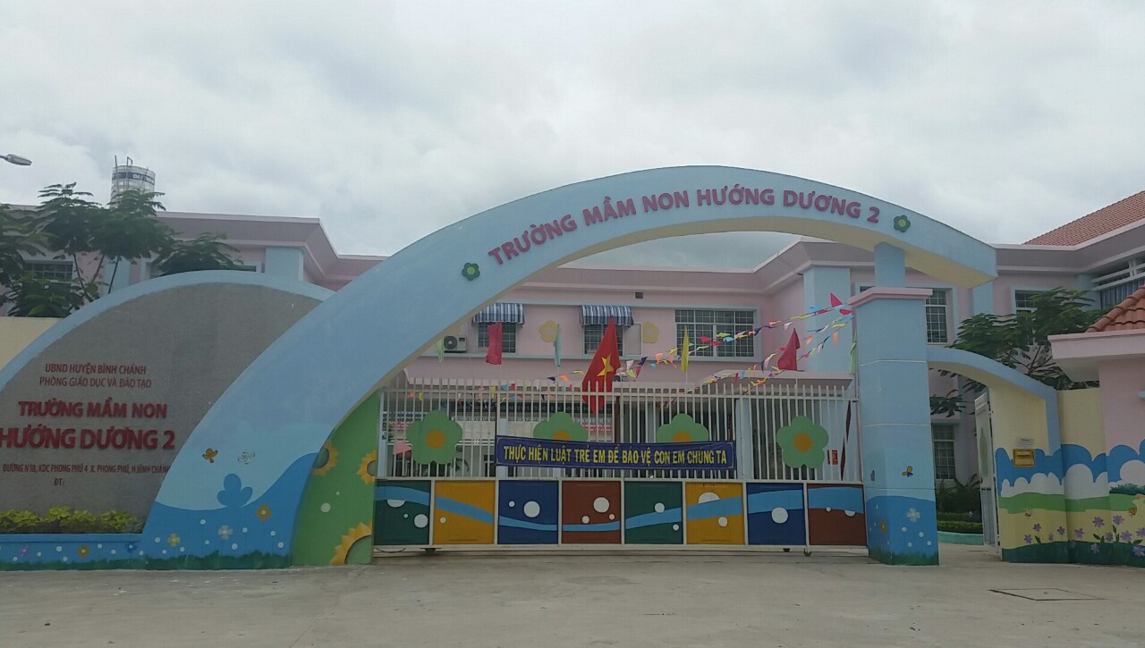 Trường học hiện hữu tại Phong Phú 4 Bình Chánh