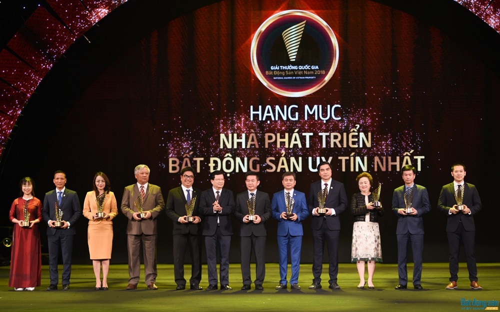 Khang Điền đạt giải nhà phát triển bất động sản uy tín nhất 2018
