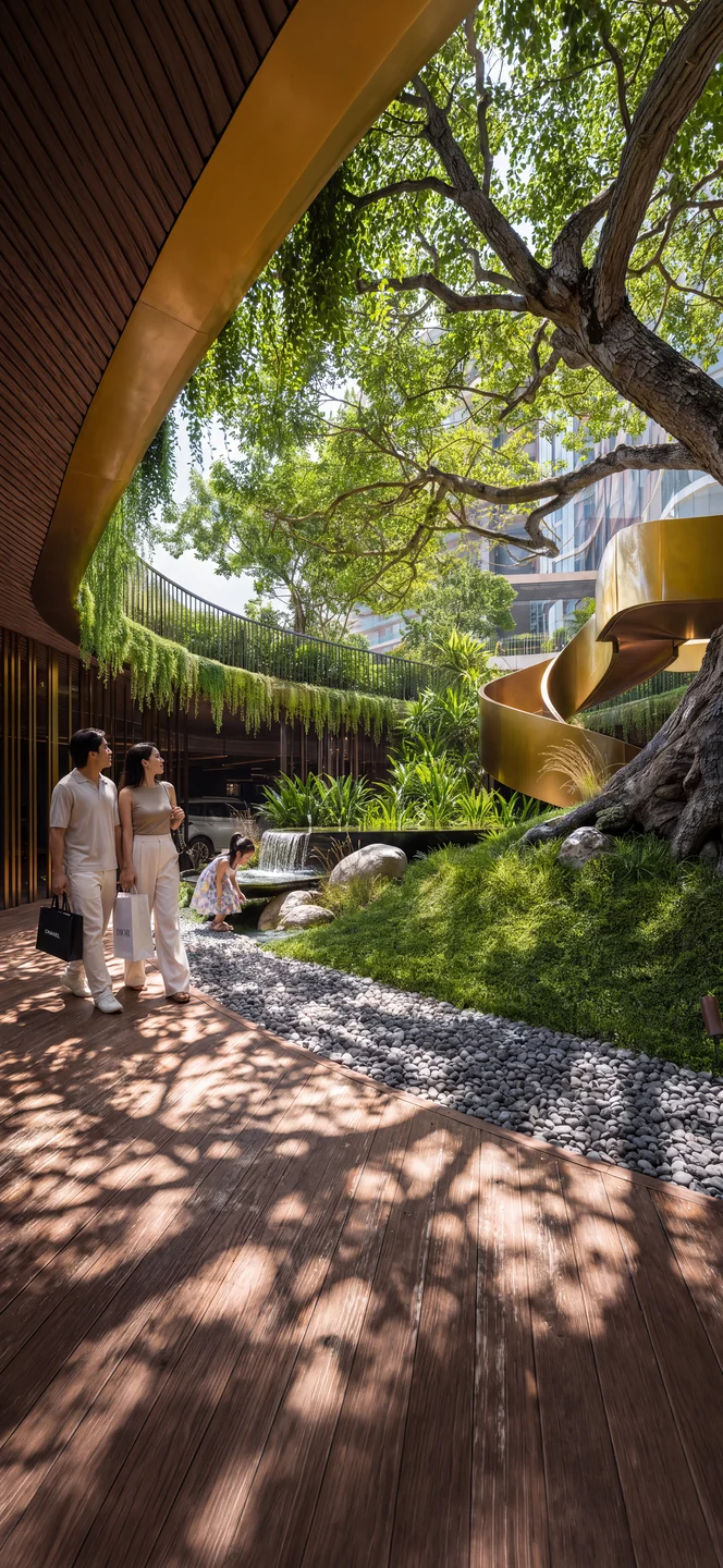 Ốc đảo cảnh quan Palm River