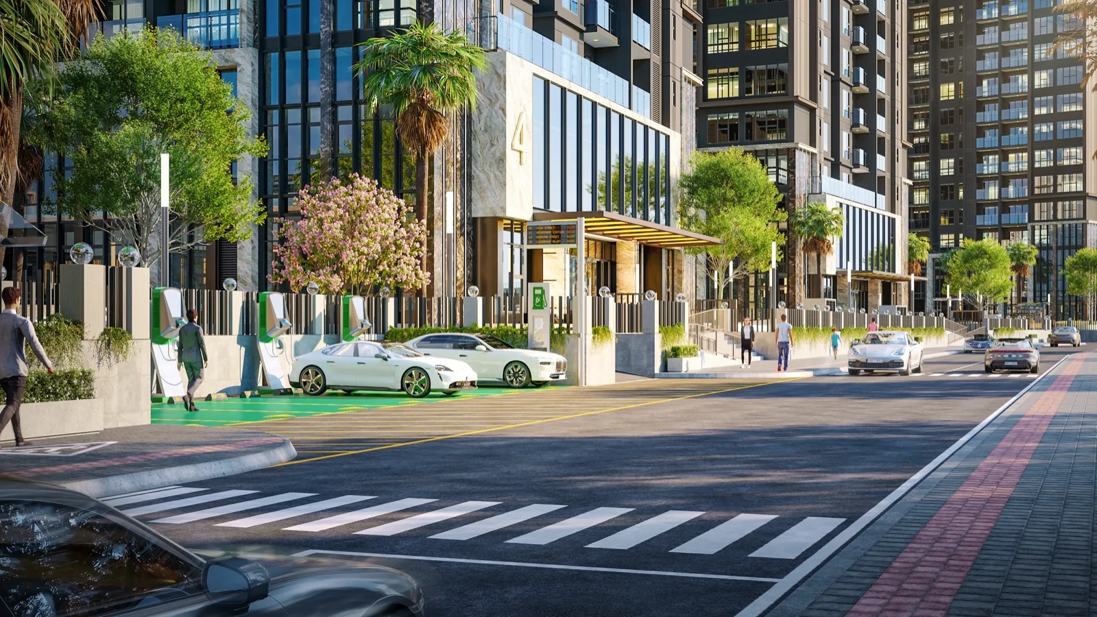 Trạm sạc xe điện EV Charging The Privé