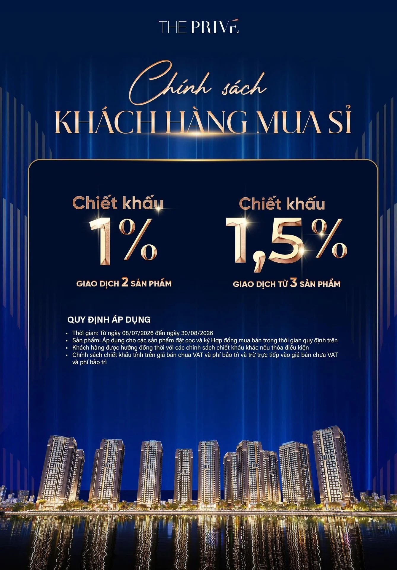 Chính sách Mua Sỉ The Privé