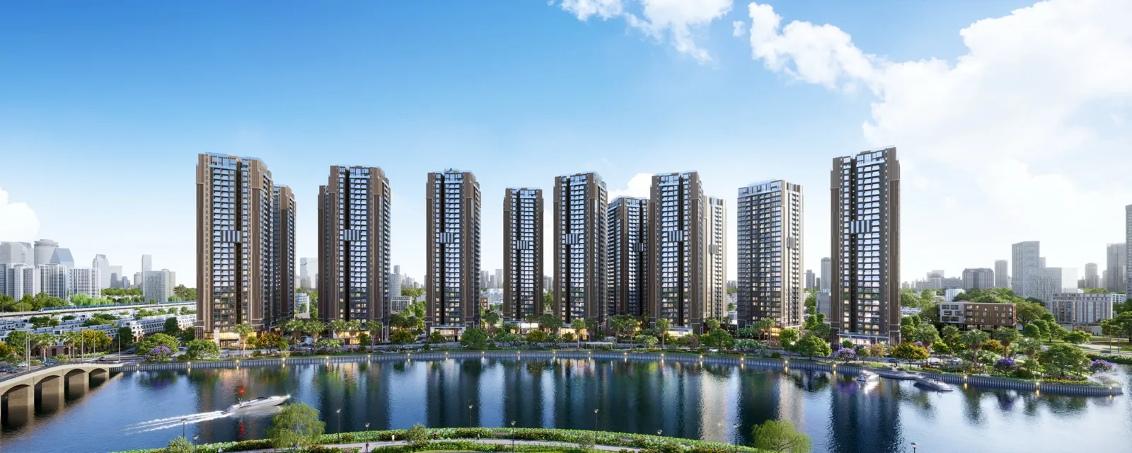 Toàn Cảnh Bán Đảo Ốc Đảo Sinh Thái 3 Mặt Sông The Privé
