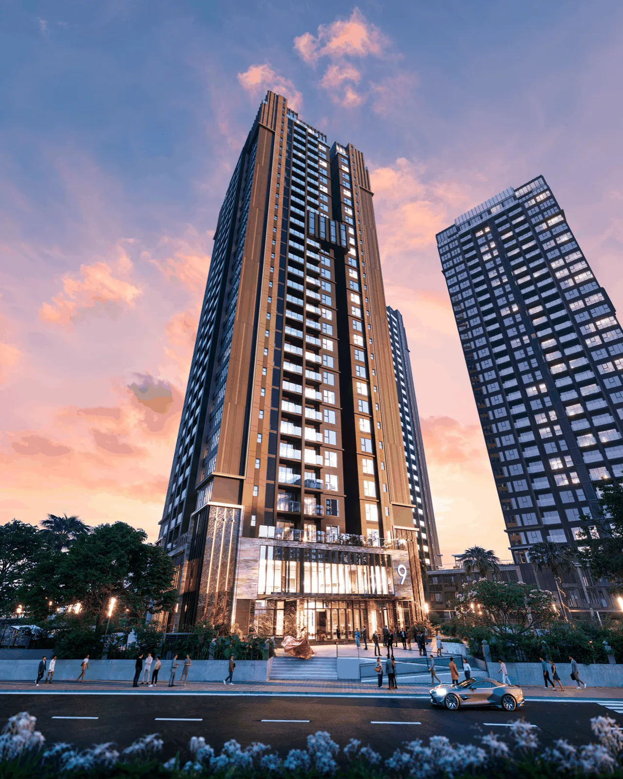 Kiến trúc Singapore CPG tháp sinh thái The Privé
