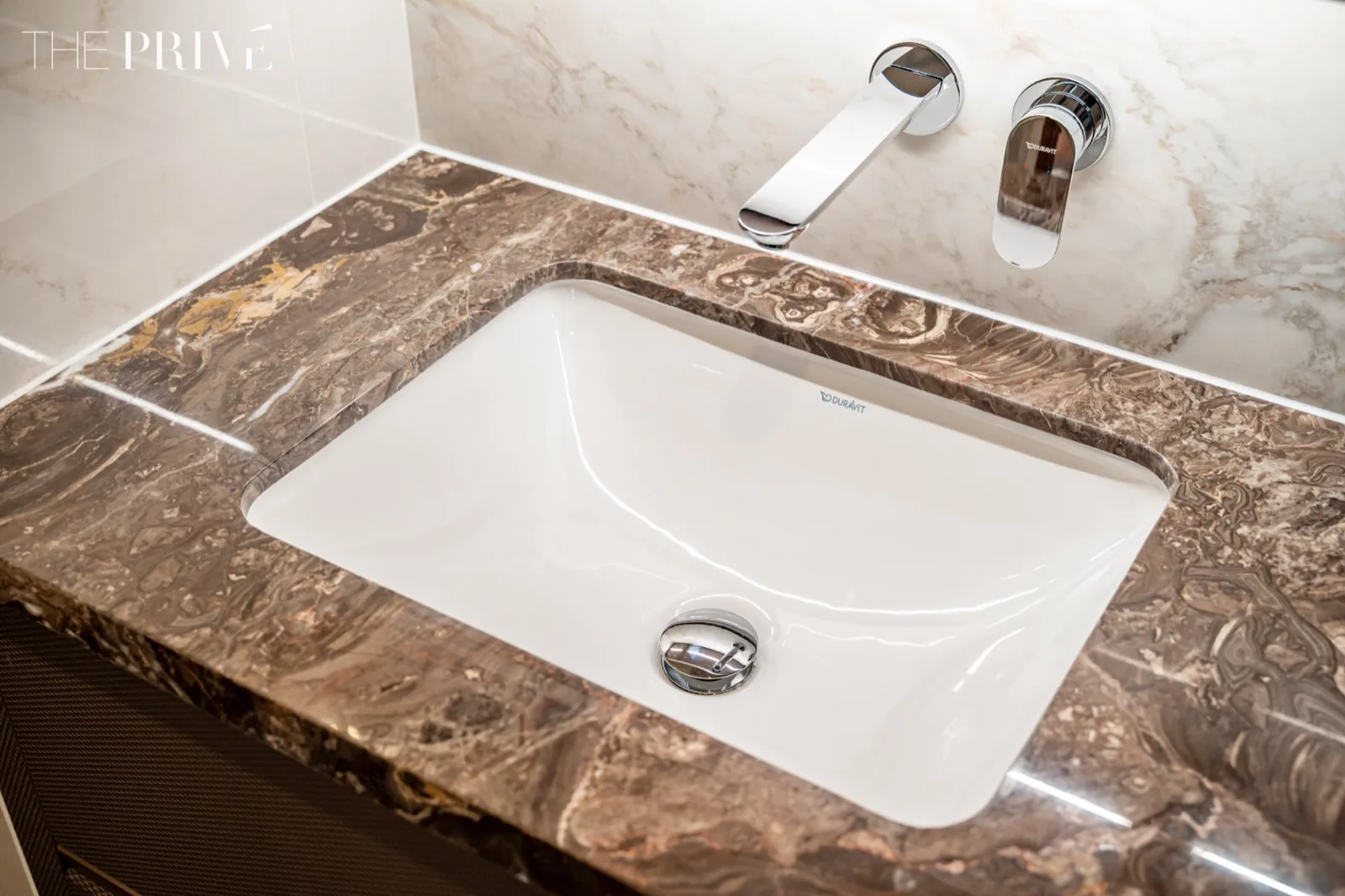 Chậu lavabo và vòi âm tường Duravit Đức The Privé