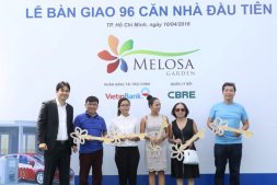  MELOSA GARDEN BÀN GIAO 96 CĂN ĐẦU TIÊN VÀO NGÀY 10.4.2016 SAU HƠN 4 THÁNG MỞ BÁN