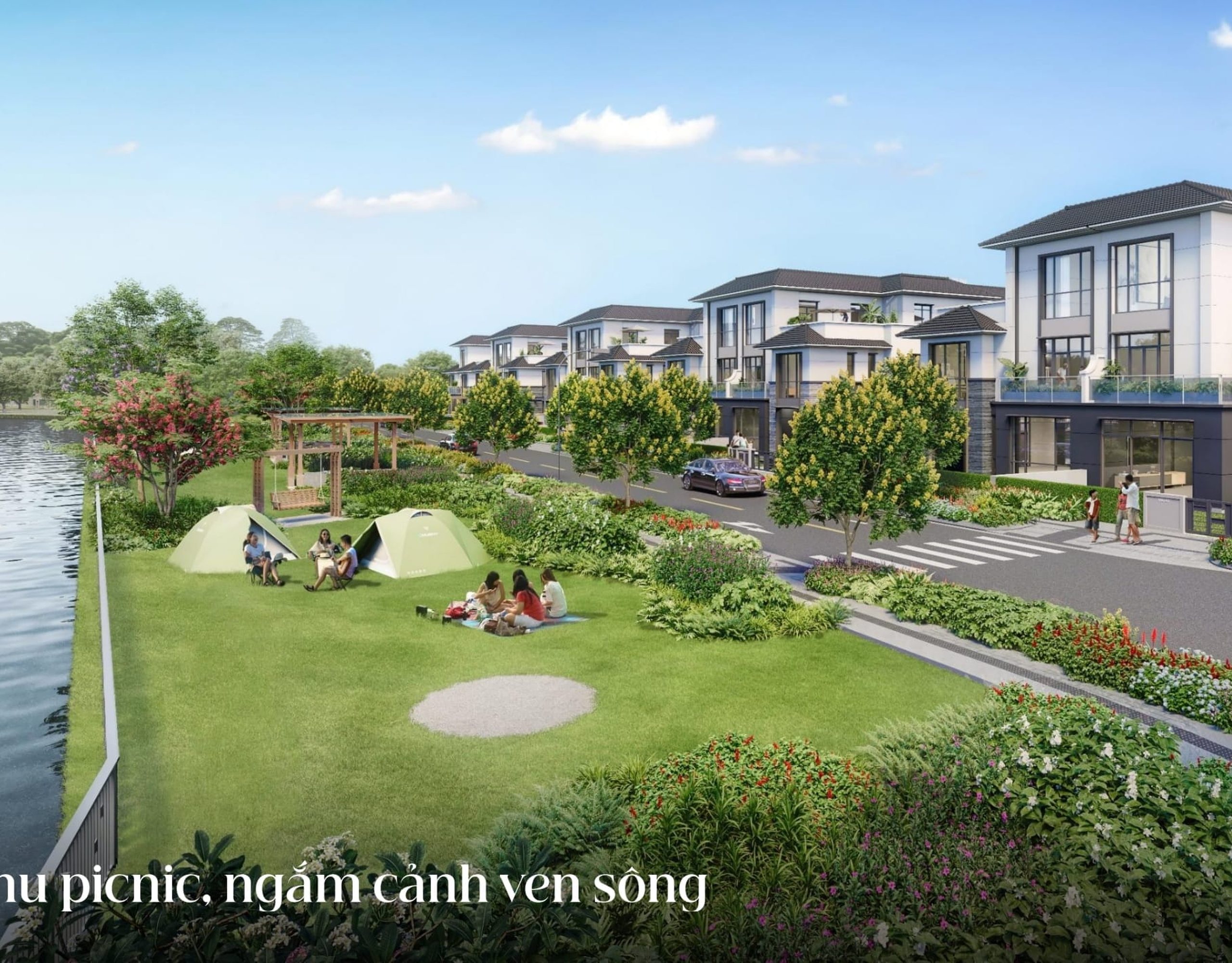 Biệt thự - Biệt thự khu khép kín Nam Sài Gòn, sân vườn và hồ bơi riêng