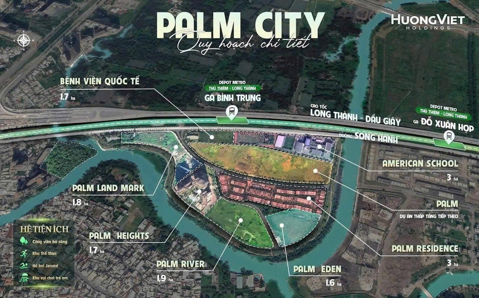 Bản đồ vị trí Palm River